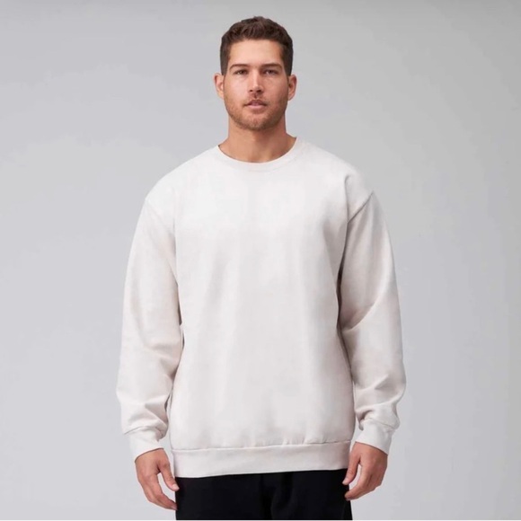 Talentless Men’s HEAVYWEIGHT CREWNECK Sweatshirt in Bone White Size XXL NWOT - Picture 1 of 9